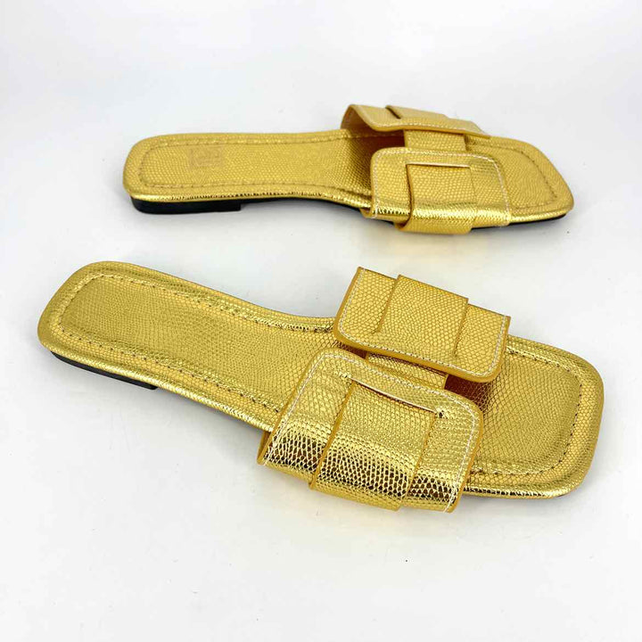 Shoe Size 42 Gold Sandals