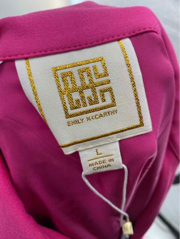 Size L EMILY MCCARTHY Pink Shirt