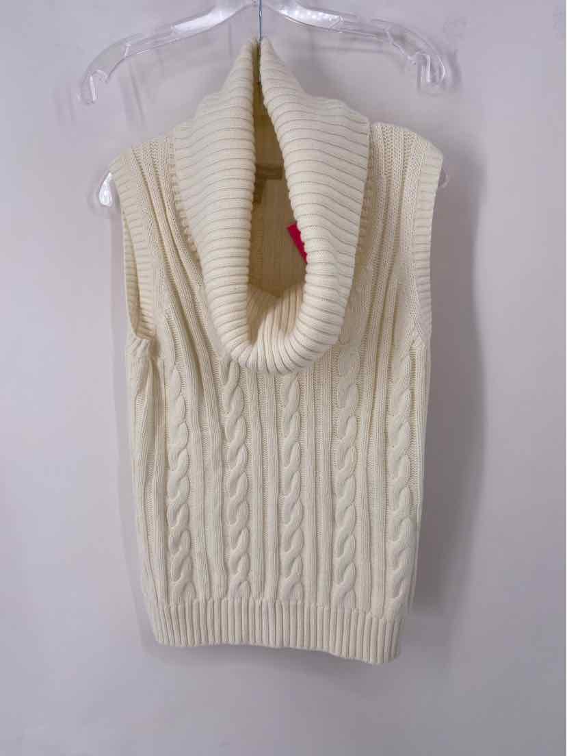 Size L Banana Republic Ivory Knit Sweater