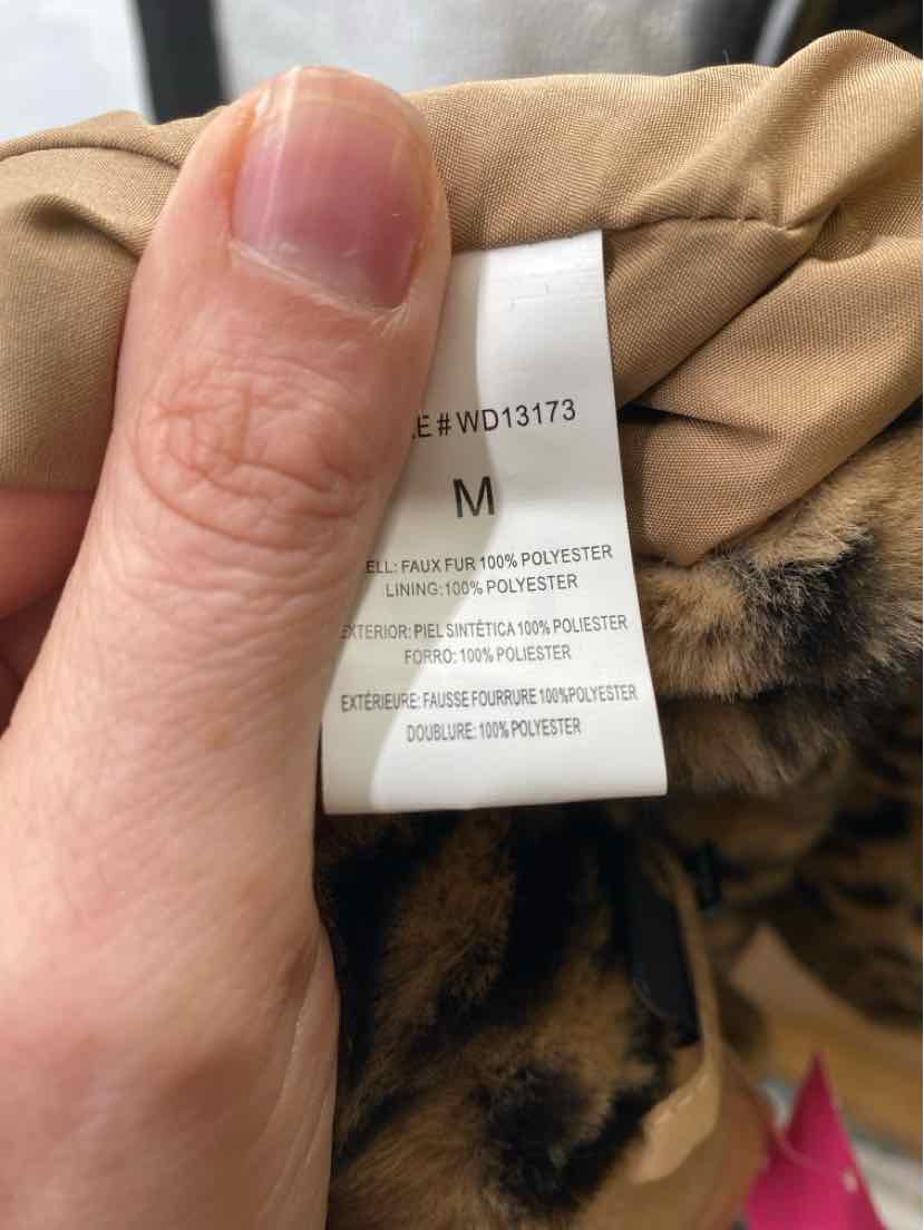 Size M WINDSOR Brown Print Jacket