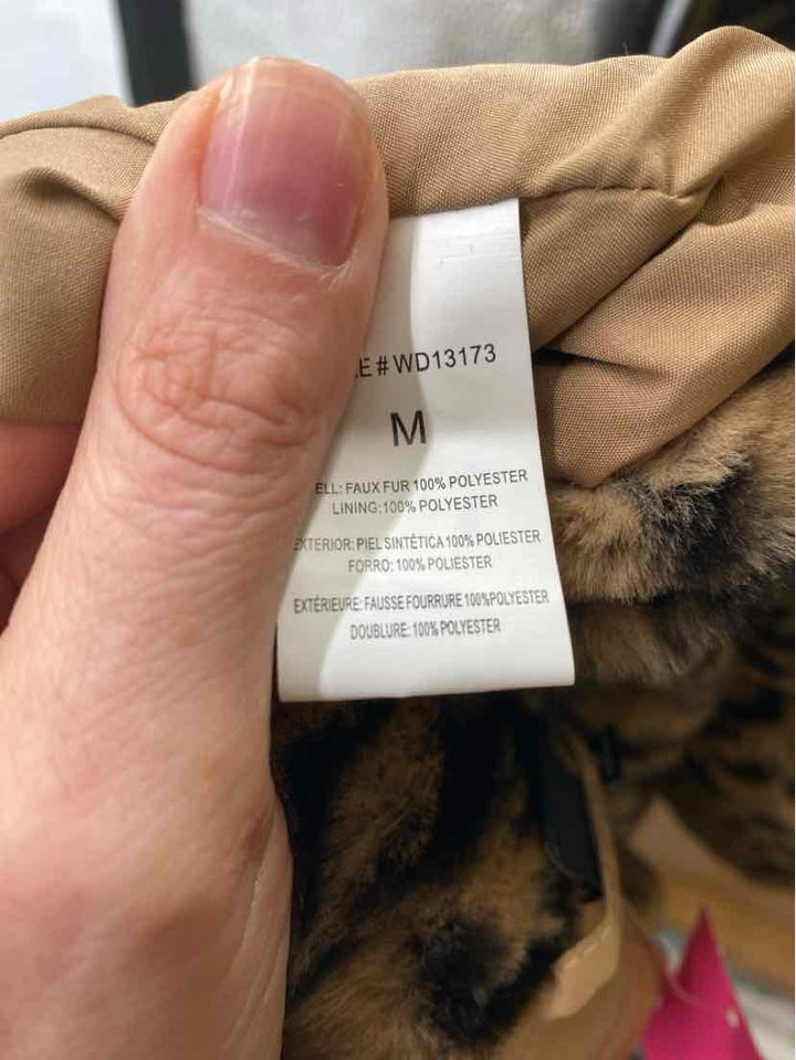 Size M WINDSOR Brown Print Jacket
