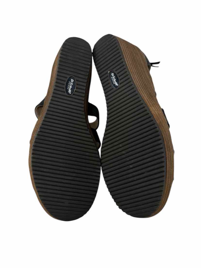 Shoe Size 9.5 dr scholls Black Sandals