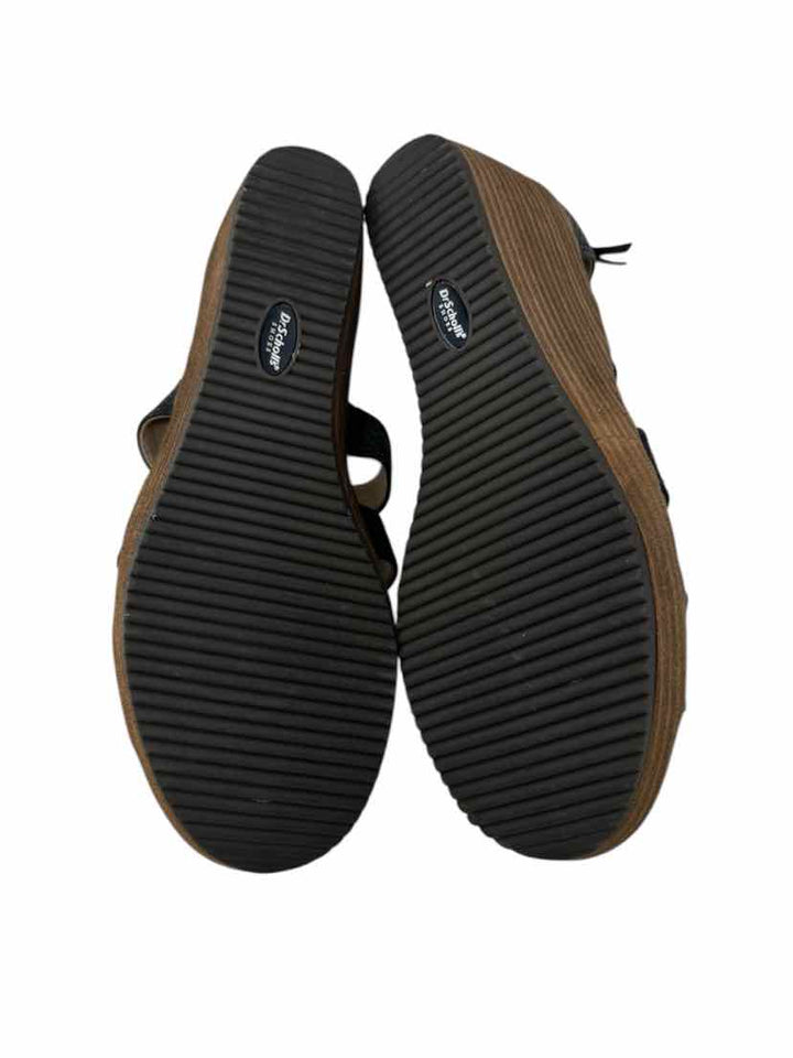 Shoe Size 9.5 dr scholls Black Sandals