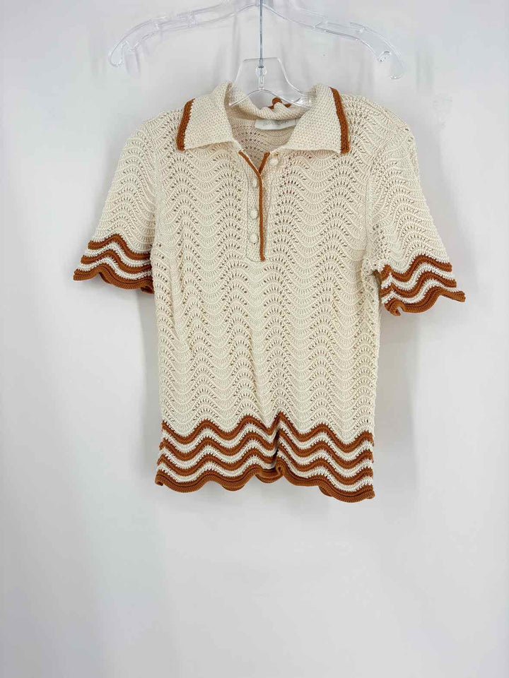 Size 0 ZIMMERMAN Tan Knit Sweater