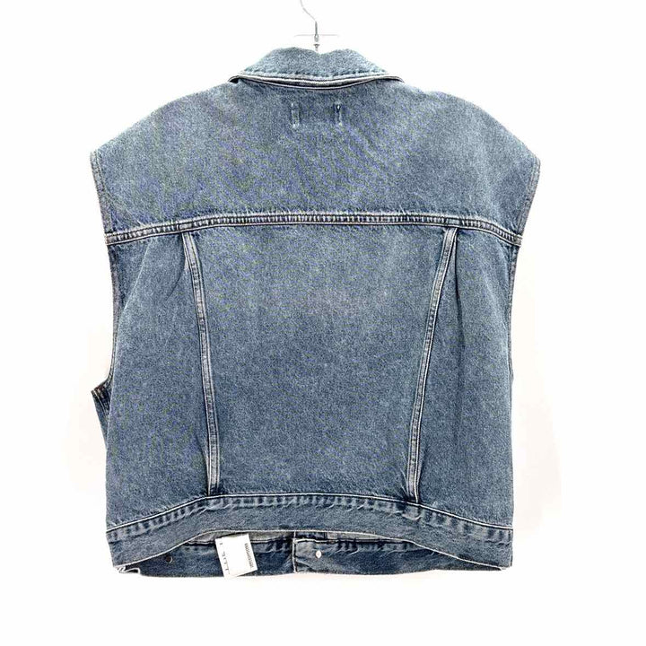 Size XL AGOLDE Blue Denim Vest