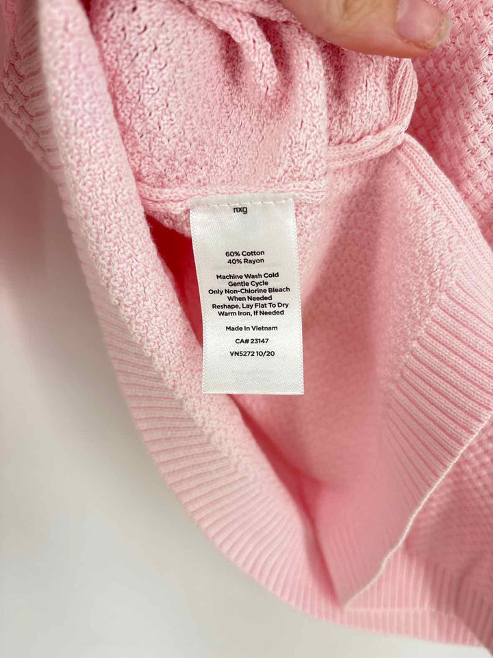 Size L Talbots Pink Sweater