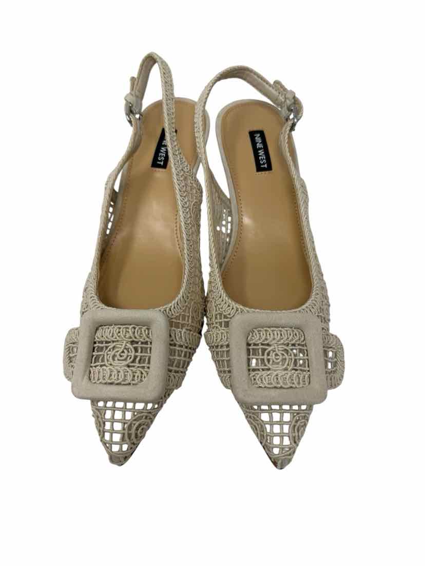 Shoe Size 9 Nine West Cream Pumps