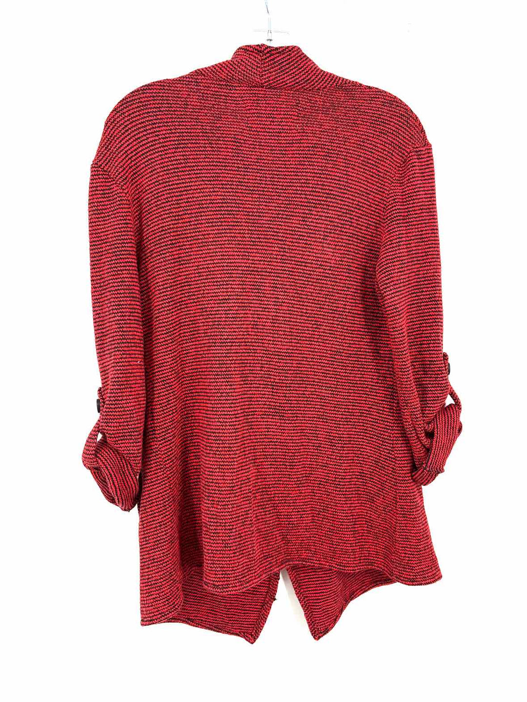 Size S BB Dakota Red Print Sweater