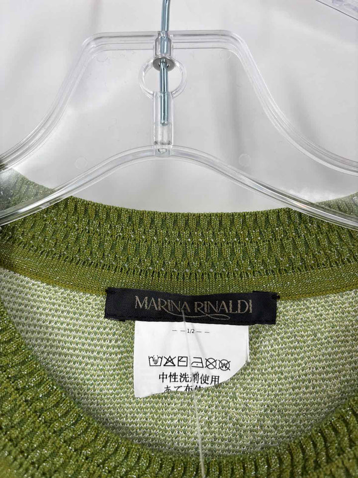 Size XL MARINA RINALDI Green Luxury - Shirt