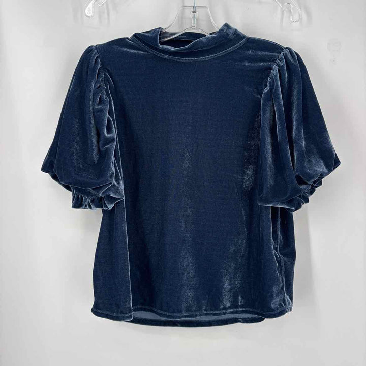 Size M FREE PEOPLE Blue Shirt