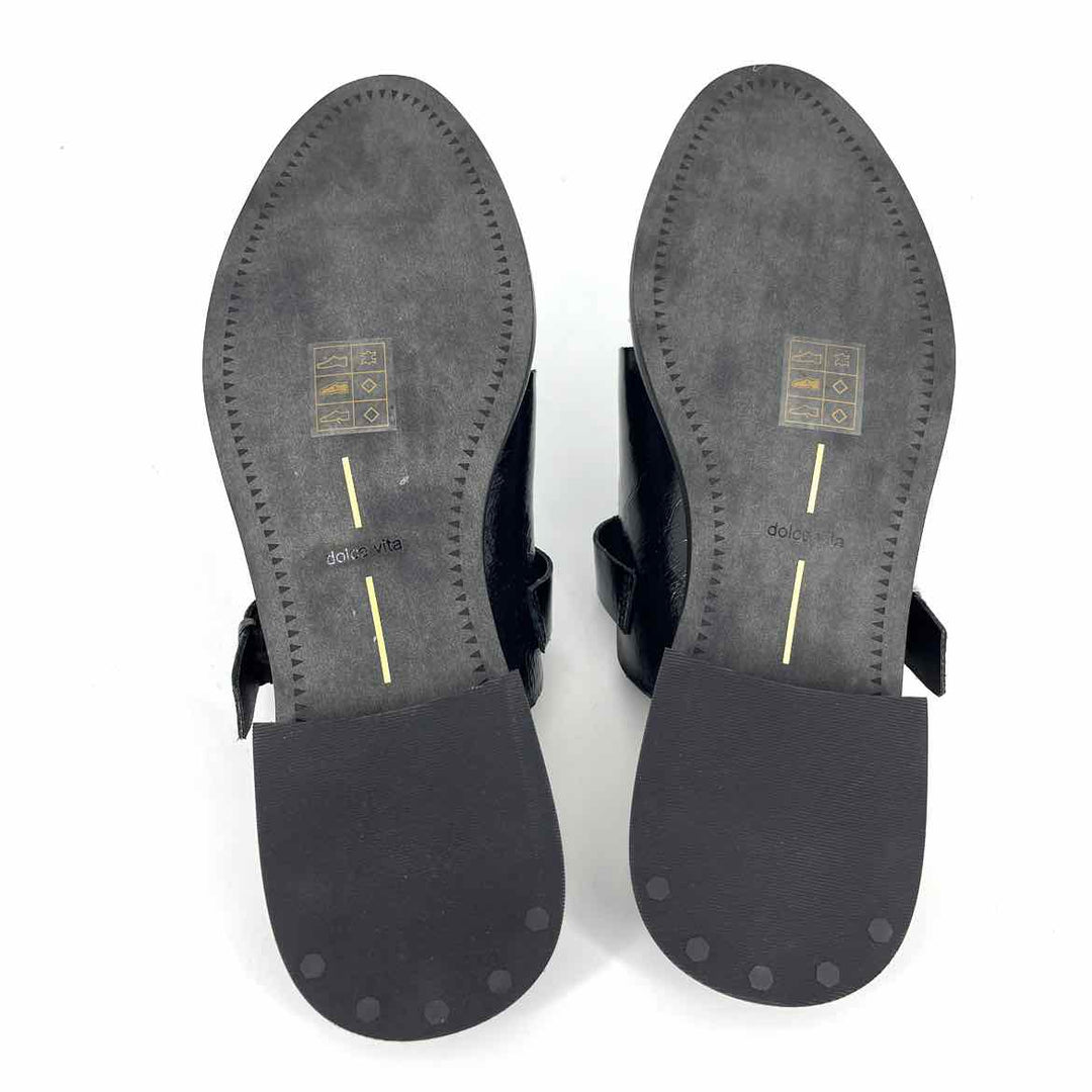 Shoe Size 9 Dolce Vita Black PATENT Sandals