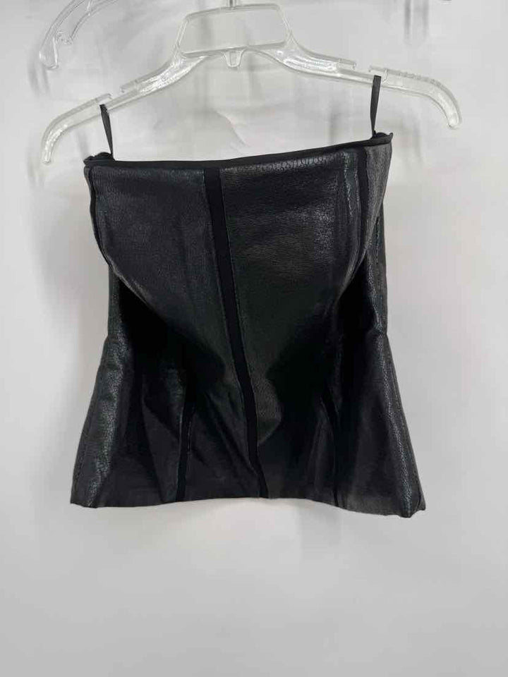 Size 12 White House Black Market Black Shirt