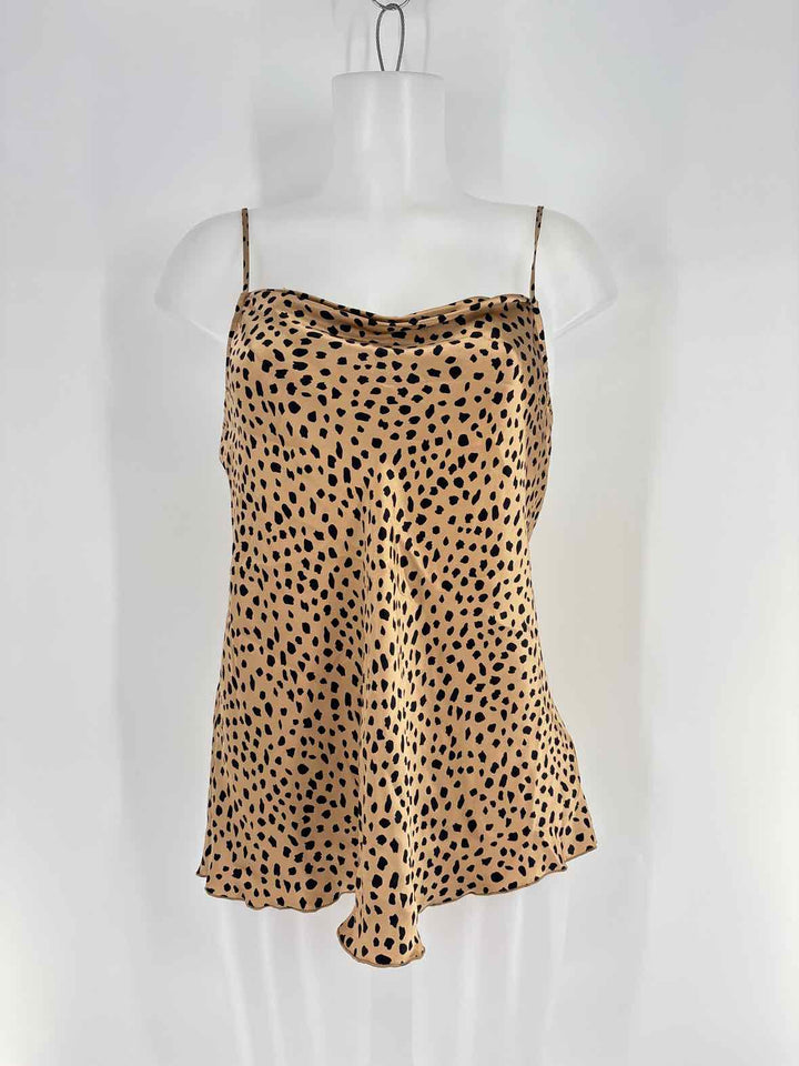 Size M ATM Brown Print Shirt