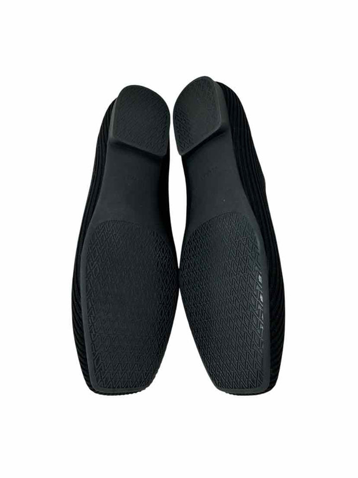 Shoe Size 40 VIVAIA Black Knit Flats