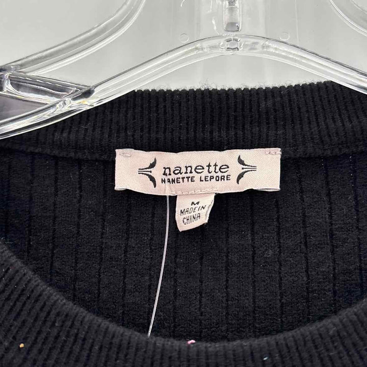 Size M NANETTE LEPORE Black Sweater
