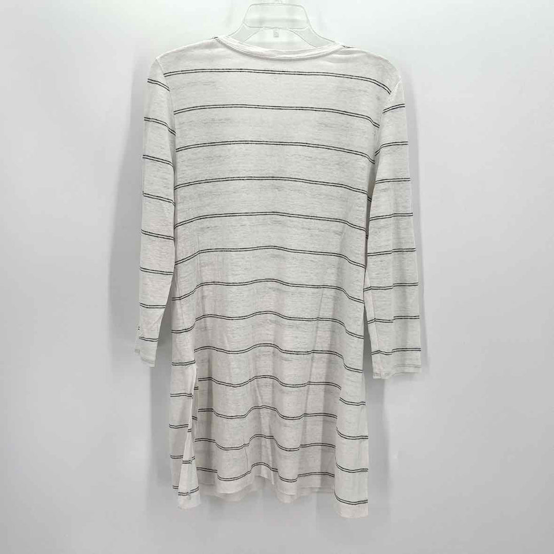 Size S Eileen Fisher White Linen Shirt