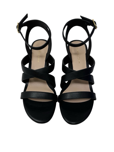 Shoe Size 6 Tory Burch Black Leather Sandals