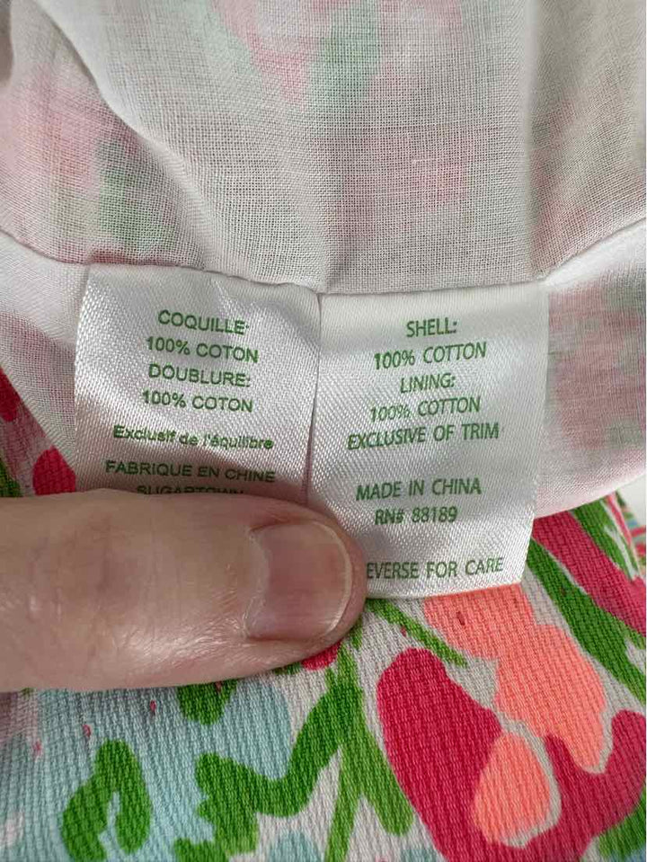 Size 4 Lilly Pulitzer PINK PRINT Dress