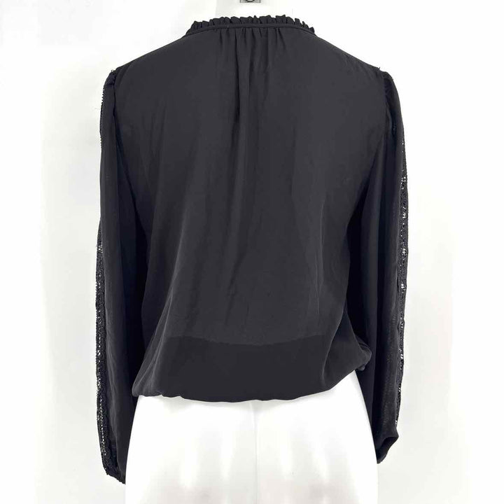 Size XS White House Black Market Black Shirt