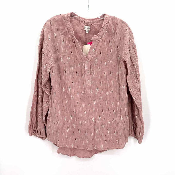 Size M WONDERLY Pale Pink Shirt