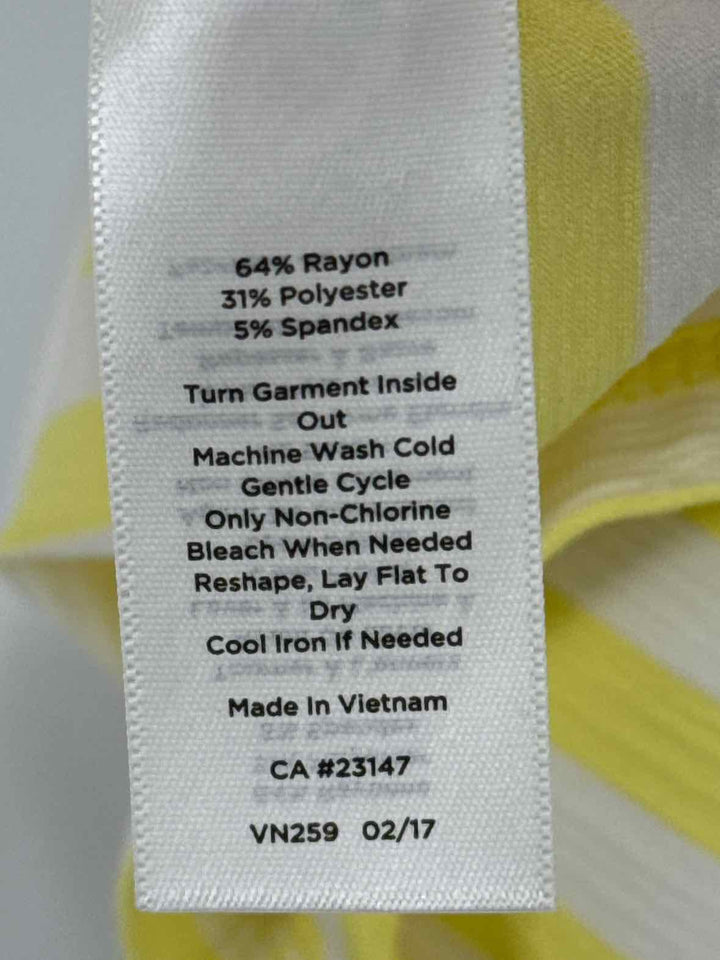 Size XL Talbots Yellow Shirt