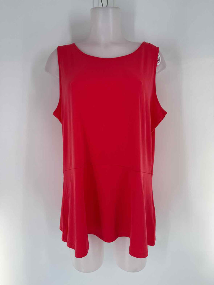 Size XL SUSAN GRAVER Coral Shirt