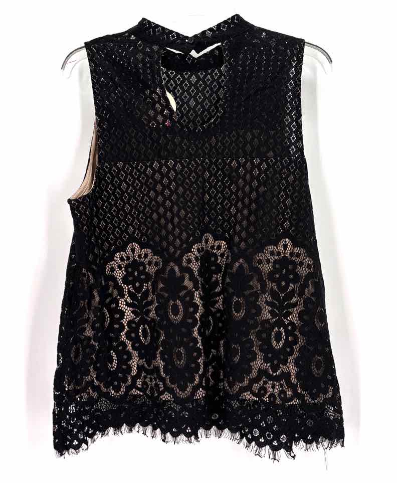 Size XL Black Lace Shirt