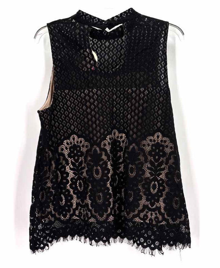 Size XL Black Lace Shirt