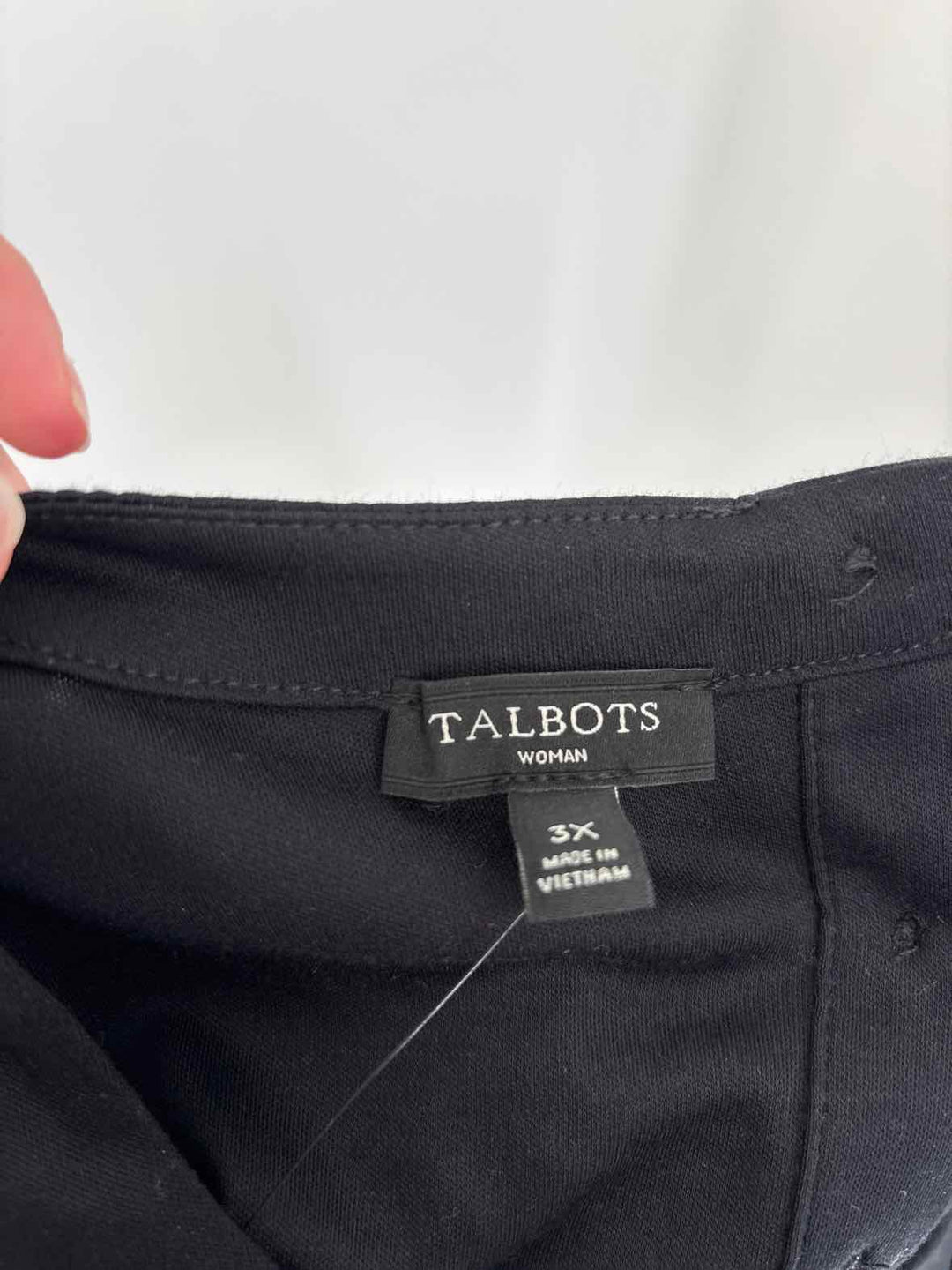 Size 3X Talbots Black Shirt