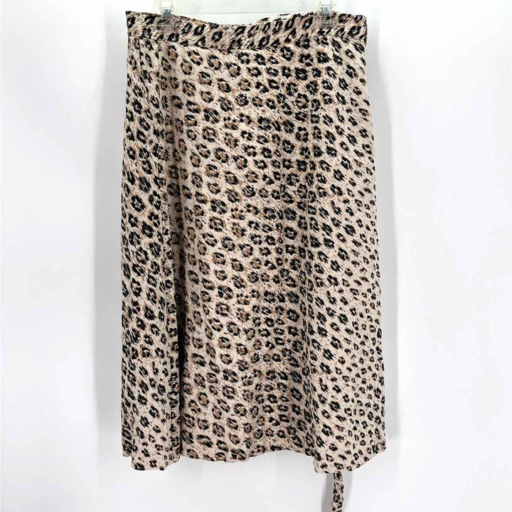 Size 6 JOIE TAN PRINT Shirt
