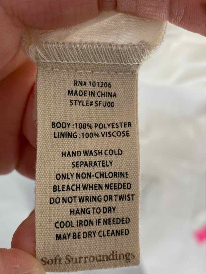 Size 3X SOFT SURROUNDINGS Ivory Shirt