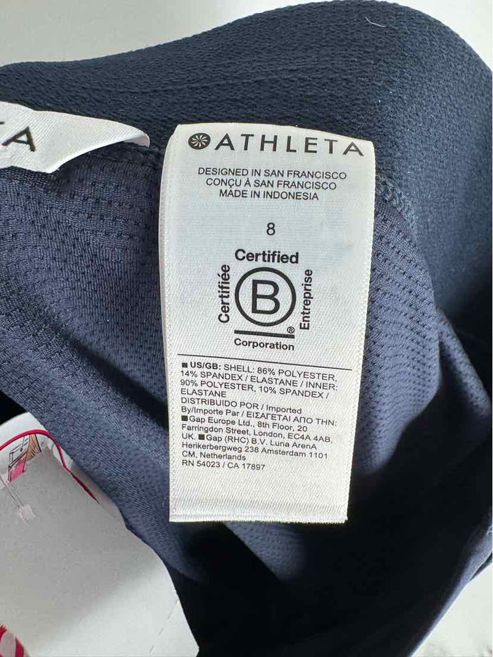 Size 8 Athleta Navy Skirt
