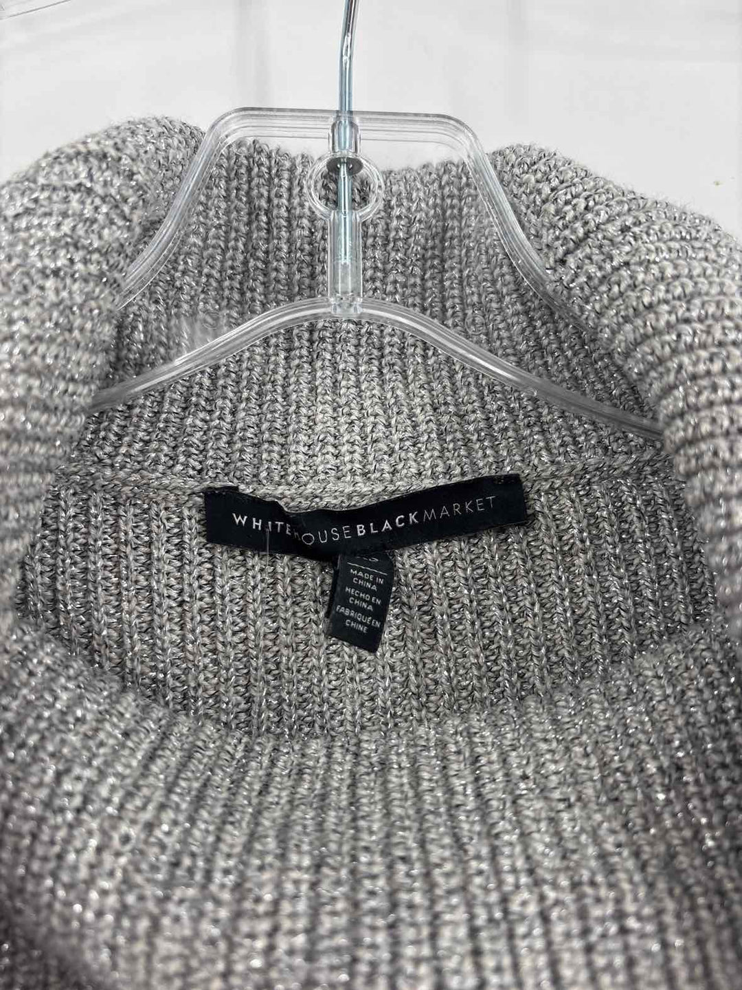 Size XS White House Black Market Gray Sweater