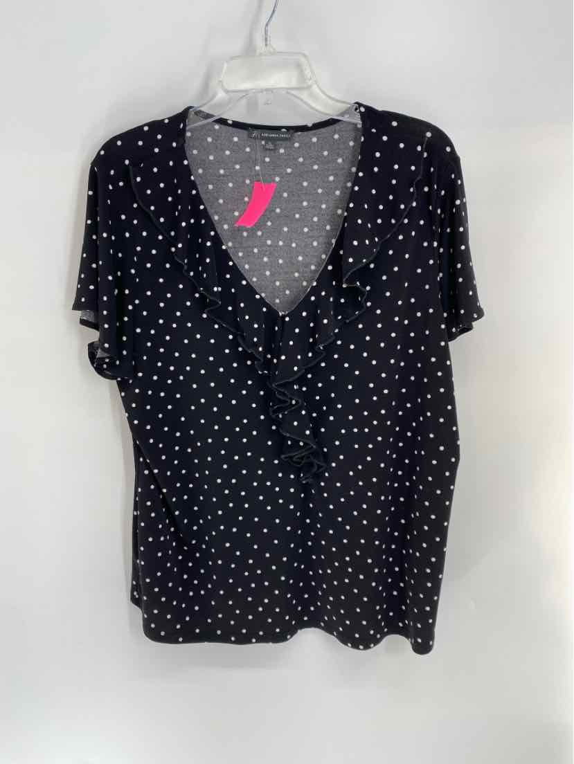 Size XL Adrianna Papell Black Shirt