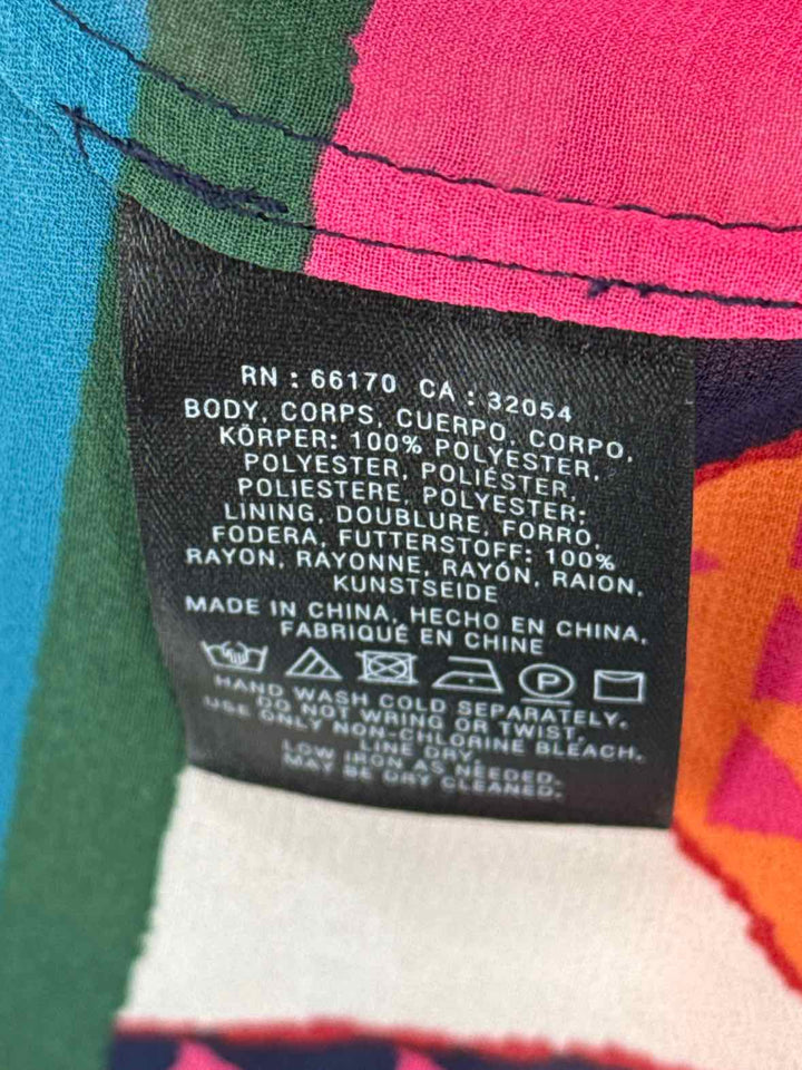 Size 8 MAEVE Multi-Color Dress