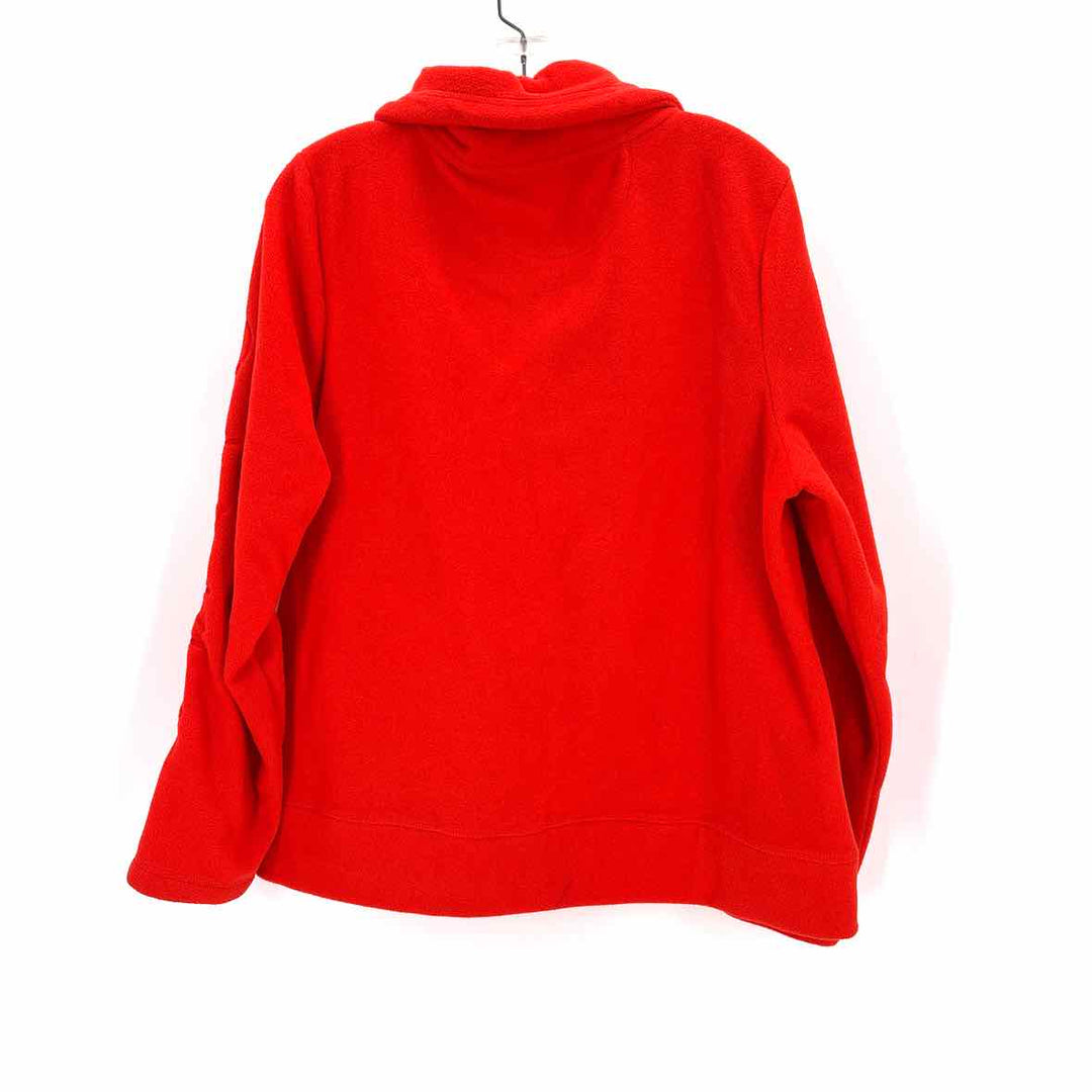 Size XXL Calvin Klein Orange Fleece Jacket