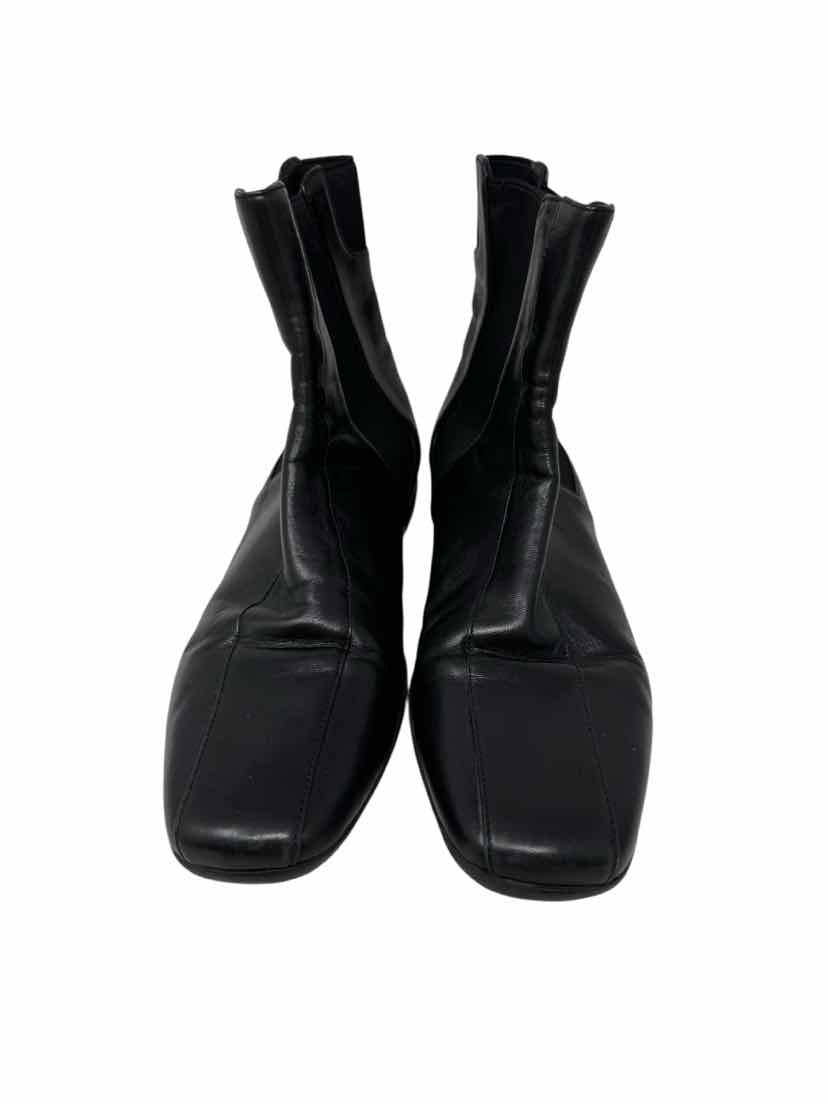 Shoe Size 39 PRADA Black Leather Boots