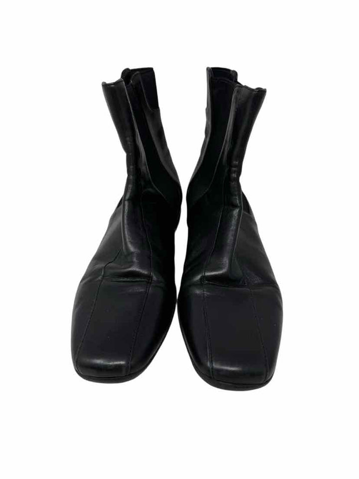 Shoe Size 39 PRADA Black Leather Boots