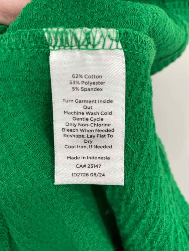 Size XL Talbots Green Shirt