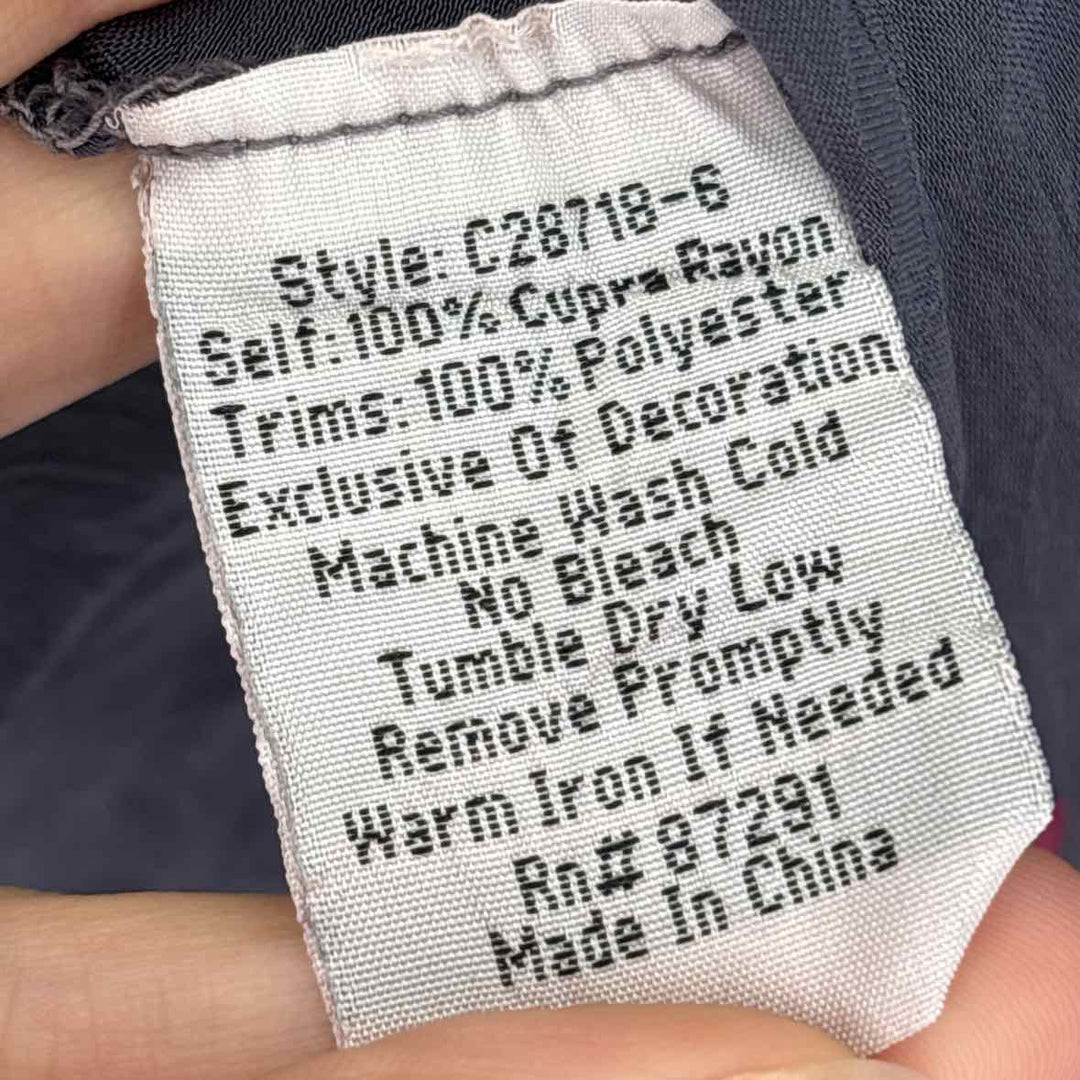 Size L Johnny Was Gray Shirt