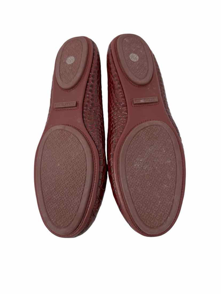 Shoe Size 9 Tory Burch Wine Flats