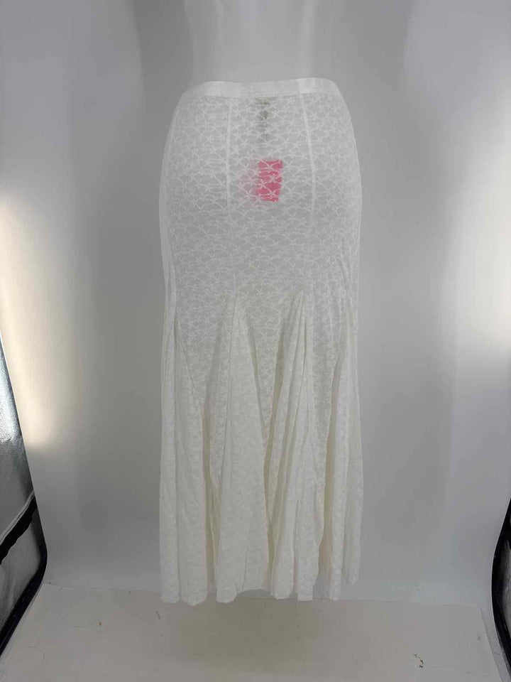 Size XL FREE PEOPLE Cream Skirt