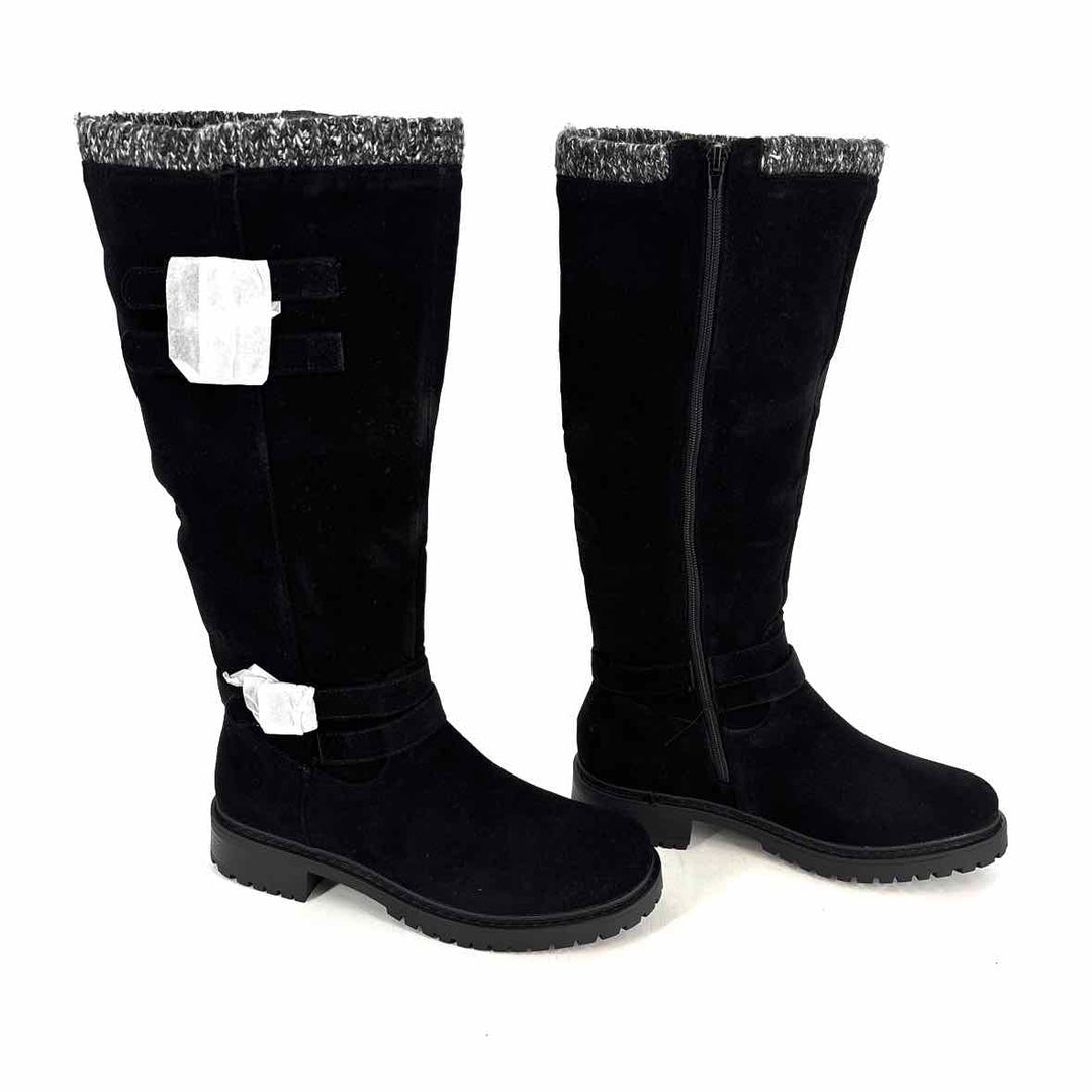 Shoe Size 9.5 JUST FAB Black Boots