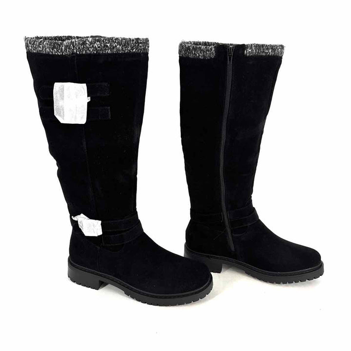 Shoe Size 9.5 JUST FAB Black Boots