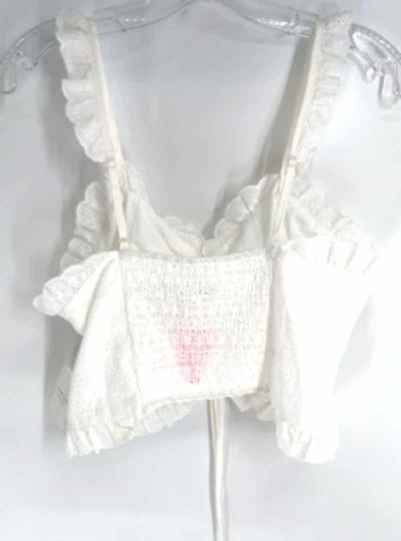 Size S ALTAR'D STATE White Lace Shirt