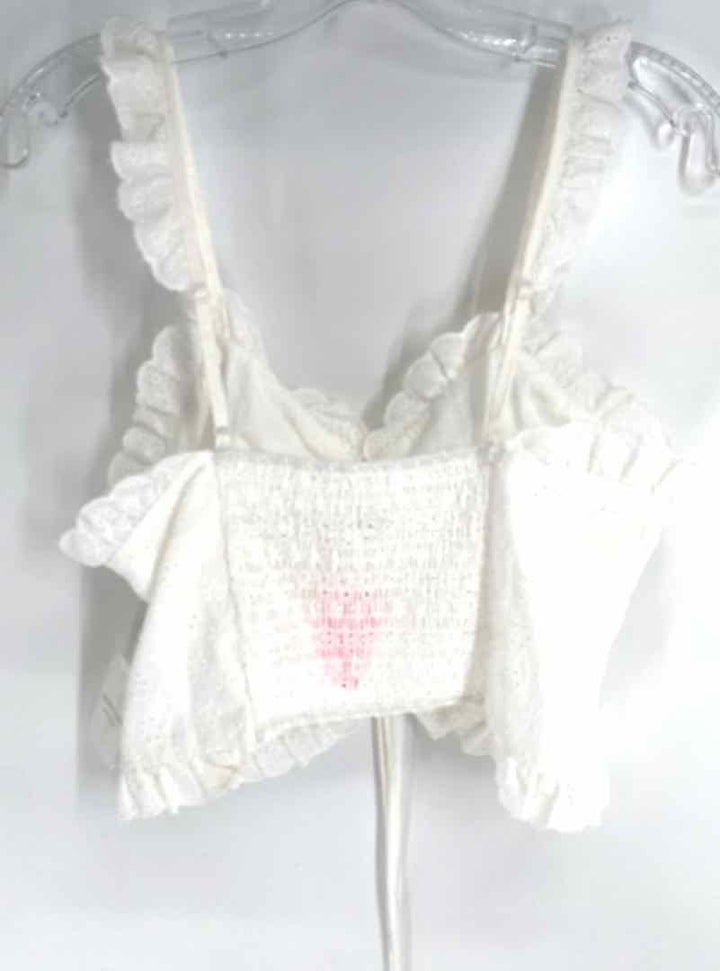Size S ALTAR'D STATE White Lace Shirt