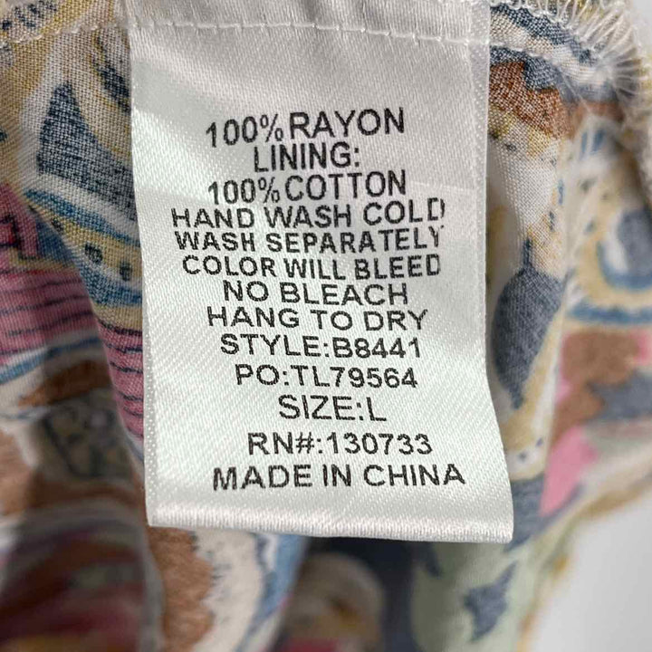 Size L Umgee Multi-Color Dress