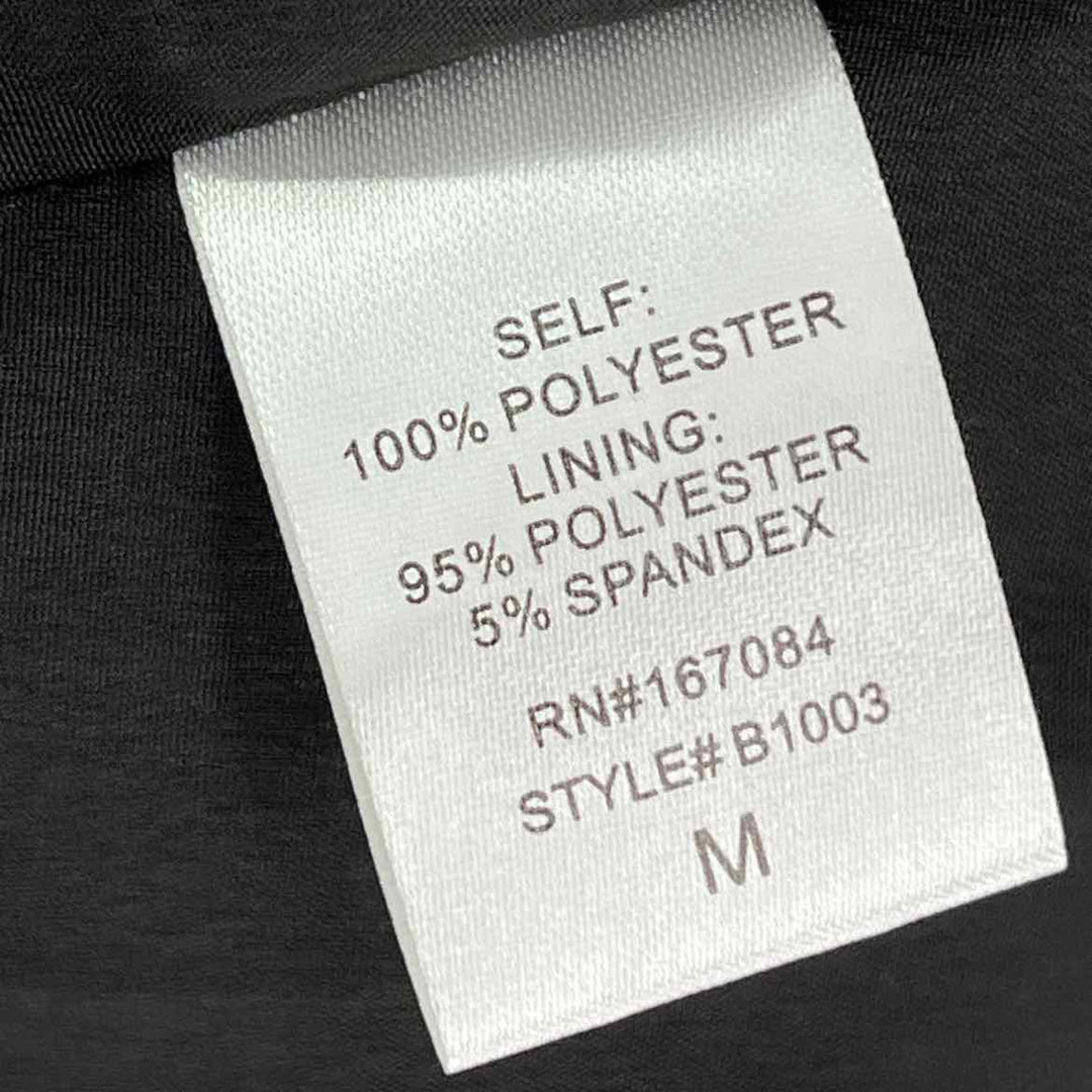 Size M POMANDER PLACE Black Dress