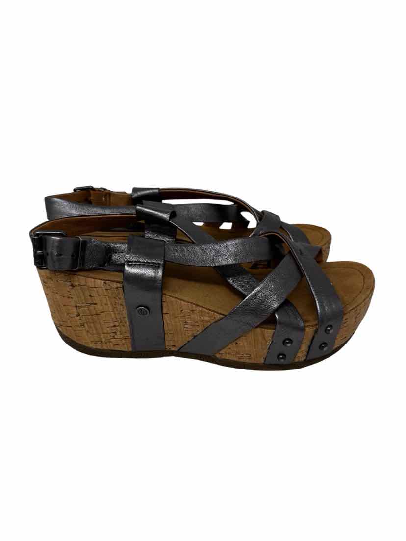 Shoe Size 39 bussola Bronze Leather Sandals
