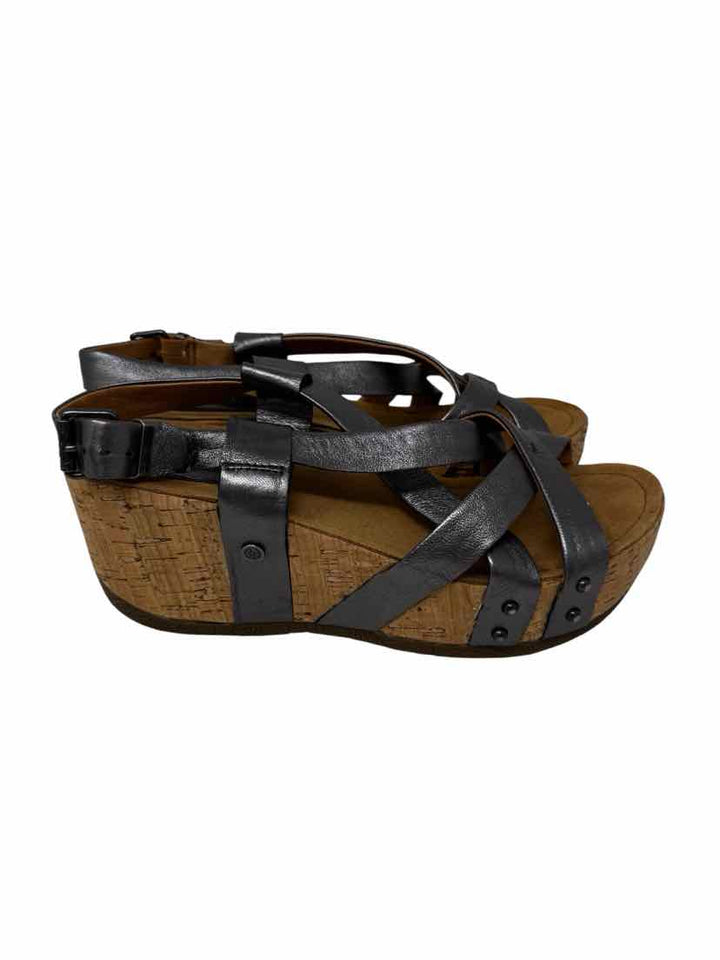 Shoe Size 39 bussola Bronze Leather Sandals